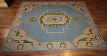 Load image into Gallery viewer, Vegetable Dye Oushak Turkish Area Rug 8x10 One of a Kind
