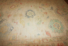 Load image into Gallery viewer, Vegetable Dye Oushak Turkish Area Rug 8x10 One of a Kind
