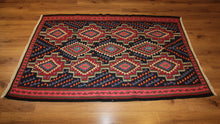 Load image into Gallery viewer, Geometric Kilim Persian Area Rug 3x5 One of a Kind
