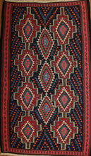 Load image into Gallery viewer, Geometric Kilim Persian Area Rug 3x5 One of a Kind
