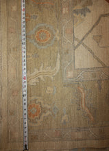 Load image into Gallery viewer, Vegetable Dye Oushak Turkish Area Rug 9x12 One of a Kind
